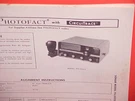 1976 Sonar Cb Radio Service Shop Manual Model FS-3023. Fixed Price $34.99.