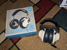 Vintage Toshiba HR50 Stereo Headphones 2 Way Cross Field Network W/original Box. Fixed Price $49.95.