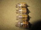 (4) Matched Western Electric 403B Codes 5926 Getter Audio Tubes. Fixed Price $75.00.