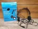 Radio Shack Lightweight Monaural Headphones 1/8 Mini Plug #20-210A Box. Fixed Price $16.92.