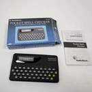 Vintage Radio Shack Pocket Size Lcd Spell Checker 63-930. Fixed Price $14.99.