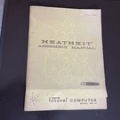 Heathkit Manual For Model #PM-14 Fotoval Computer. Fixed Price $20.00.