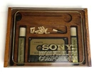 Vintage Sony High Fidelity Components Wooden Case Cassette Cleaning Kit Read. Fixed Price $22.49.