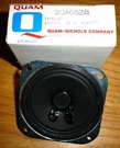 New Quam 30A05Z8 3" Speaker Nos. Fixed Price $19.99.