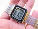 Vintage Mens Lcd Digital Calculator Wrist Watch Casio 119 TC-500 For Parts. Fixed Price $70.00.