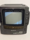 Vintage 1995 Sony Mega Watchman FD-525 B&w Tv Am/fm Tuner Original Box. Fixed Price $75.00.