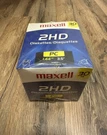 Maxell MF2HD 1.44 Mb 3.5" 30 Floppy Diskettes High Density New Sealed. Fixed Price $27.99.