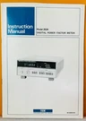 Yokogawa Electric Works Model 2524 Digital Power Factor Meter Instruction Manual. Fixed Price $29.99.