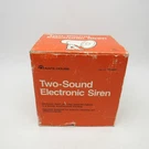 Radio Shack 49-488E Indoor/outdoor Safe House Two-sound Electronic Siren 12V. Fixed Price $22.98.