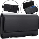 Nem Extra Large Cell Phone Belt Clip Leather Holster Carrying Pouch Case Cover. Fixed Price $16.95.