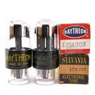 Two Sylvania 12SL7GT Tubes Nos Nib Match Const Gm % : 111/114 118/118 Amplitrex. Fixed Price $14.95.