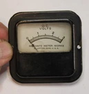 Vintage Readrite Meter Works Square Panel 3V D.c. Bluffton Ohio. Fixed Price $25.97.