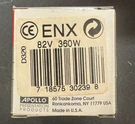 Nos Apollo Projector Lamp ENX-82V 360W. Fixed Price $12.00.