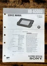 Sony HB-A5000 Sketch Pad Service Manual *original*. Fixed Price $19.97.