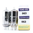 Two Excellent 0G3 85A2 Tubes Tung-sol & Amperex TV-7 Results. Fixed Price $5.95.