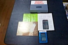 Vintage Hewlett Packard HP-35 Electronic Calculator, Case, Power Cord No Battery. Fixed Price $195.00.
