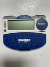 Rolodex Franklin Electronics E-z File Pro Organizer RK-8203 Blue Untested. Fixed Price $11.40.