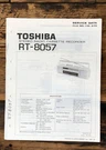 Toshiba RT-8057 Stereo Service Manual *original*. Fixed Price $19.97.