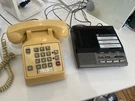 Radio Shack ET-180 Touch Tone Phone W/ Ge Answering Machine 2-9860 Tested. Fixed Price $49.99.