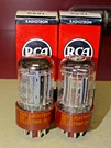 Pair, Rca Red Base 5691 Radio Audio Tubes, Nos, Original Boxes. Fixed Price $185.00.