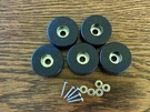 5 New Feet W/ Hardware For Sansui BA-F1 CA-F1 Heavy-duty Foot Parts. Fixed Price $20.00.