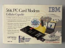 New Ibm 56K Pc Card Data/fax Modem Kit With Xjack Model 196. Fixed Price $23.99.