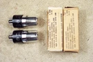 Two, New, Rca VT-229, 6SL7GT, Round Plates, Wartime, Matching Pair,. Fixed Price $144.95.