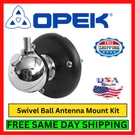 Opek AM-601L Swivel Ball Antenna Mount 3" Locking Plate; Lug Termination Pack. Fixed Price $31.95.