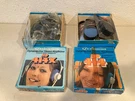Lot Of Sennheiser Hd 420 Headphones With Original Box & Xtra White Band Pads. Fixed Price $119.99.