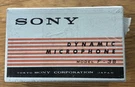 Vintage Sony F-3B Microphone Empty Box Only Early Japan Mid-century Audio. Fixed Price $29.99.