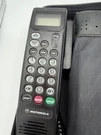 Vintage Motorola SCN2449A Car Phone Cellular With Bag + Cords Untested. Fixed Price $19.00.