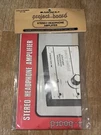 Vintage Radio Shack Archer Project Board Stereo Headphone Amplifier 277-128. Fixed Price $75.00.