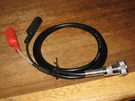 Rf/af Test Cable, For Heathkit And Eico, Microphone Alligator. Fixed Price $23.00.