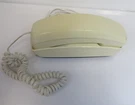 Vtg Radio Shack Slimline Push Button Telephone White Corded. Fixed Price $15.95.