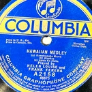 Helen Louise & Frank Ferera - Hawaiian Medley Columbia Record A2158 10" 78RPM. Fixed Price $9.75.