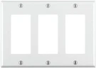 Leviton 3-GANG Decora/gfci Device Wallplate 80411-W For Switches. Fixed Price $17.99.