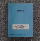 6000A Tube-types Test Data Manual Fits Hickok 6000B 6005 3200-166. Fixed Price $19.09.