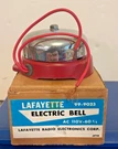 Lafayette Radio-vtg Electric Bell Ac 110V 60 C/s Model 99-9023 Japan Untested. Fixed Price $9.50.