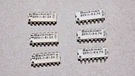 (6) Nos Beckman Network Resistor (3)-1.0K (3)-4.7K 16DIP. Fixed Price $12.50.