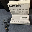 Philips Language System Cassette Player Aac 7000. Fixed Price $71.84.