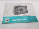Knight-kit Resistor Capacitor Tester 83 124 Assembly Manual. Fixed Price $60.66.