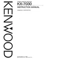 User Manual-operating Instructions For Kenwood KX-7030. Fixed Price $13.11.