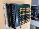 Antique Burroughs Key Driven Calculator Adding Machine Vtg Office Bank 20'S Coll. Fixed Price $49.95.