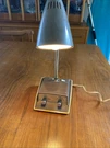 Vtg Mcm 6 Transistor Gooseneck Desk Lamp Radio Imarflex. Fixed Price $20.00.