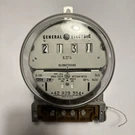 Rare General Electric I-55-A Vintage Analog Watthour Meter CL100 120V 2W.. Fixed Price $249.99.