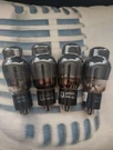 Rca 6L6G Vacuum Tube - (4) Available Coke Bottle, Smoked Glass, Test Good. Fixed Price $50.00.