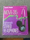 Vintage Radioshack NOVA-35 Lightweight Stereo Headphones 33-1100 Brand New. Fixed Price $29.99.
