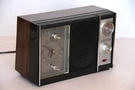 Vtg Topp Juliette Solid State Am/fm Clock Radio Wood Look FCR-1543 *read. Fixed Price $12.99.