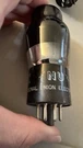 Nos 6F6G St Bottle Globe Black & Chrome Audio Tube Nu National Union. Fixed Price $45.00.