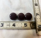Lot Of 3 Daka-ware 1450 Knobs 1/4" Dia Shaft Brown. Fixed Price $14.47.